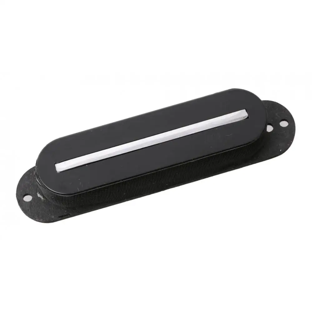elektrische gitarre pickups single coil schiene humbucker pickup mit schrauben federn für st gitarre schwarz free global shipping