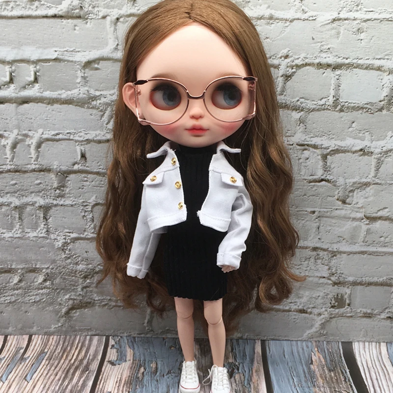 Одежда Blythe, модная розовая джинсовая одежда и джинсовая куртка для Blythe Azone 16, аксессуары для кукол, 1 шт. (art.: 3920b900daec3) - 3920b900daec3