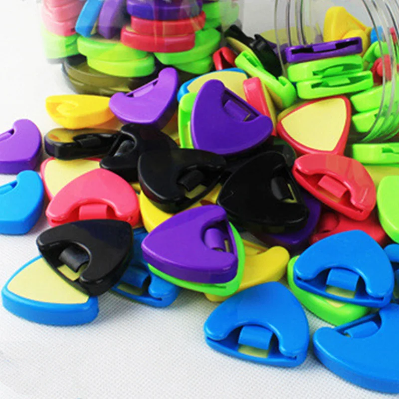 Держатель для гитары прочный пластиковый чехол хранения медиатора быстрое