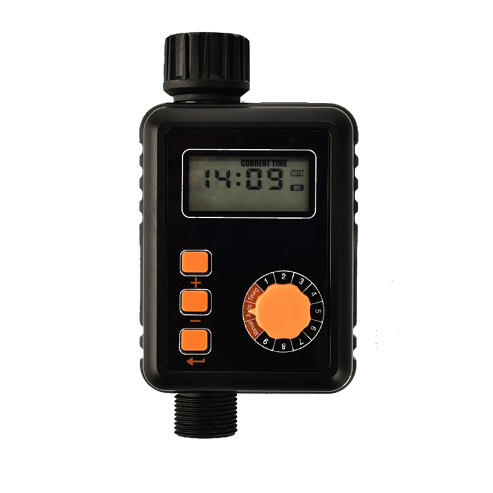 

Automatic Irrigation Timer Electronic Irrigation Regulator with Large LCD Screen Sprinkler Controller 9 Separate Timing Programs