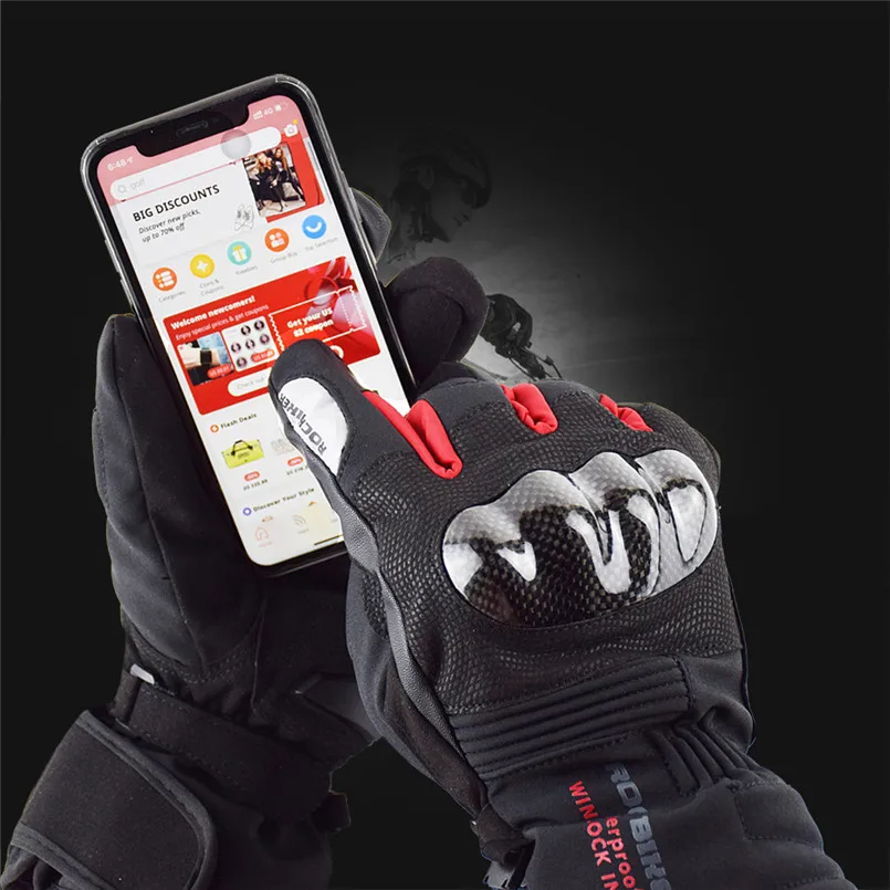 2020 новые мужские мотоциклетные перчатки из углеродного волокна с твердым