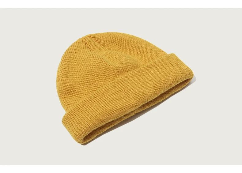 Инфляция, унисекс вязаная шерстяная Осенняя шапка, зимняя, Skullies Beanies, модная, брендовая, теплая, вязаная, однотонная, 5 цветов, Skullies Beanie 170CI2019
