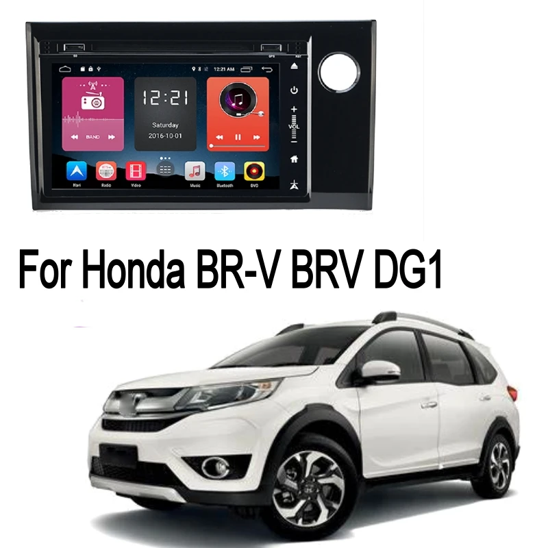 ZaiXi Android 2Din Car MP5 Multimedia Video Player GPS Car Radio Auto Radio Stereo Audio For Honda BR-V BRV DG1 2016~2020
