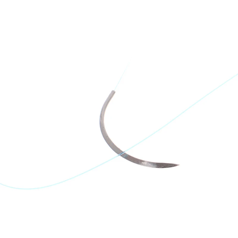 12 шт./компл. медицинская игла шовный нейлоновый монофиламентный ниток для