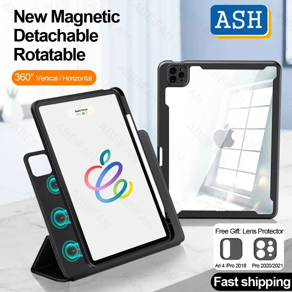 

Чехол кожаный для iPad Pro 12,9 2021 M1 Pro 11 2021 2020 Air 4 10,9 8 7