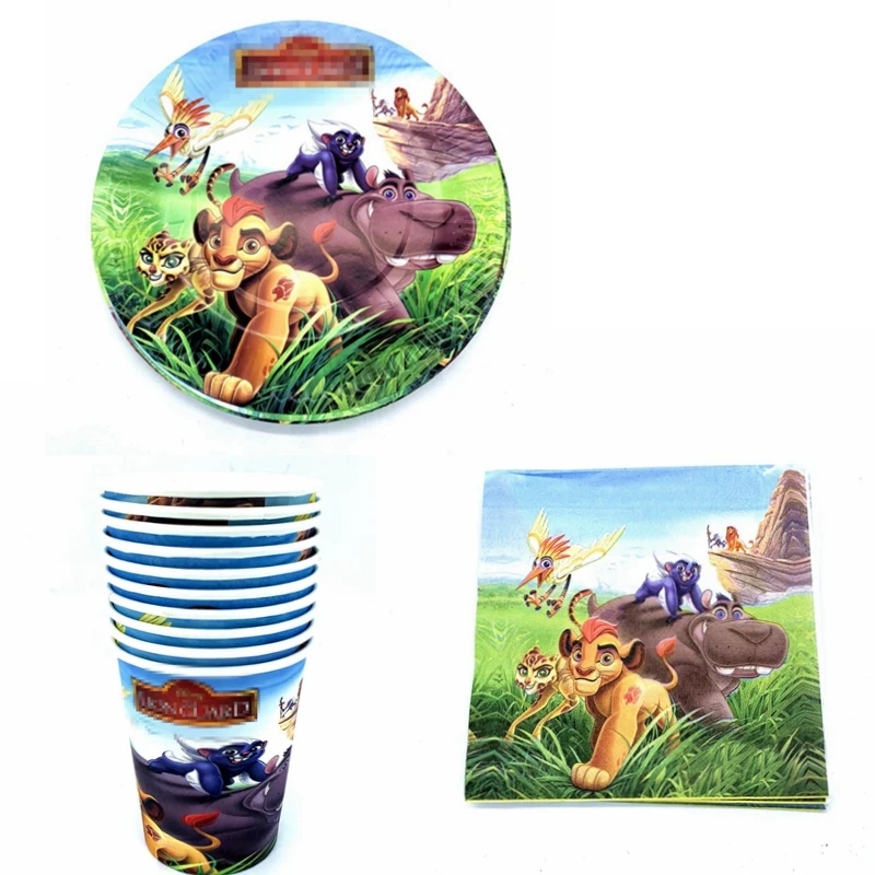 60 шт. одноразовые украшения для детского дня рождения|Одноразовая посуда