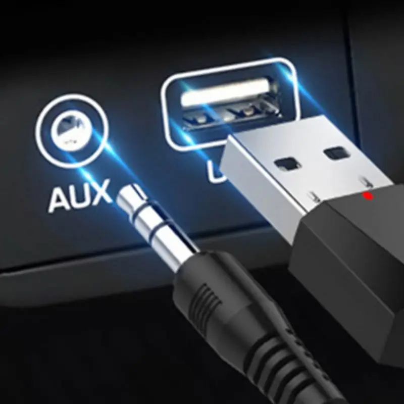 1 шт. мини USB беспроводной Bluetooth 3 5 мм аудио стерео музыкальный приемник адаптер AUX