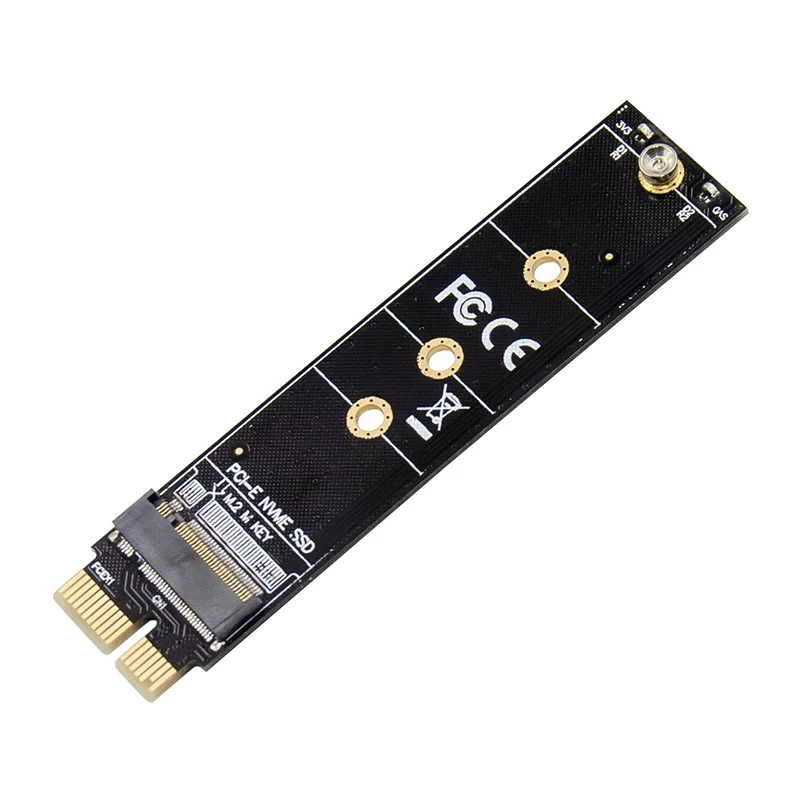 Адаптерная карта PCIE M.2 SSD PCI-E3.0 1x высокоскоростной удлинитель M ключ NGFF адаптер