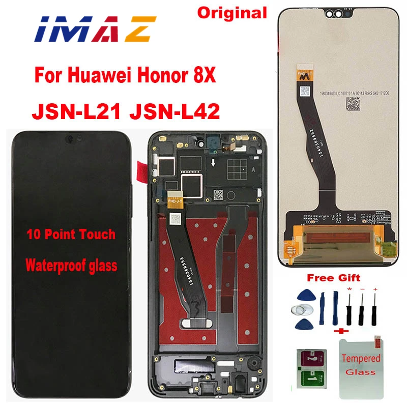 

Оригинальный ЖК-дисплей IMAZ для Huawei Honor 8X фотографический ЖК-дисплей с рамкой экран для Honor 8X экран с рамкой ЖК-дисплей