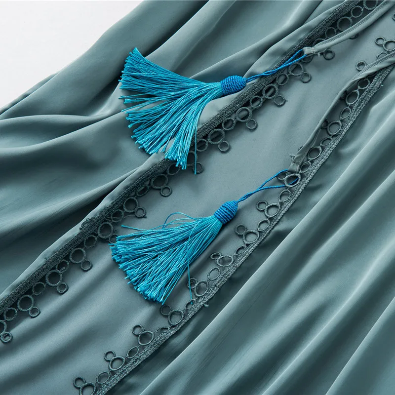 Женский пижамный комплект из 4 предметов пижама с v-образным вырезом и длинным