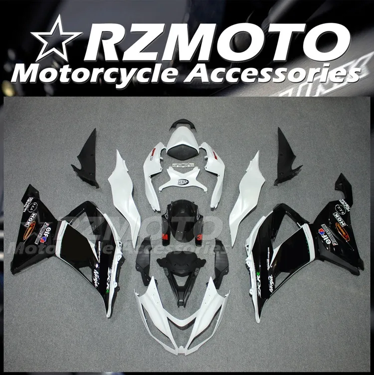 

Новый комплект обтекателей из АБС-пластика, подходит для kawasaki Ninja ZX6R 636 599 2013 2014 2015 2016 2017 6R 13 14 15 16 17 18 Φ, белый