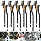 Мини-щетка из латуни, 170 мм, 12 шт.