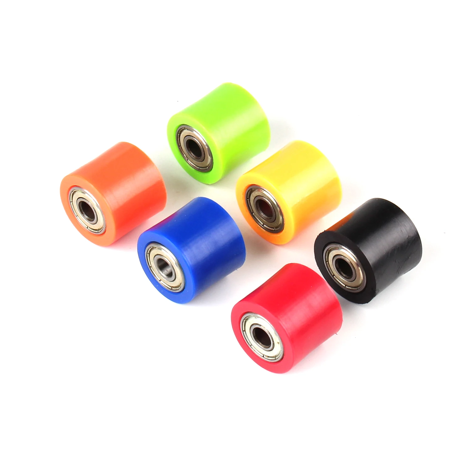 Цепь роликовый пластик металлический корпус 8 мм 10 ролик-ползунок натяжного