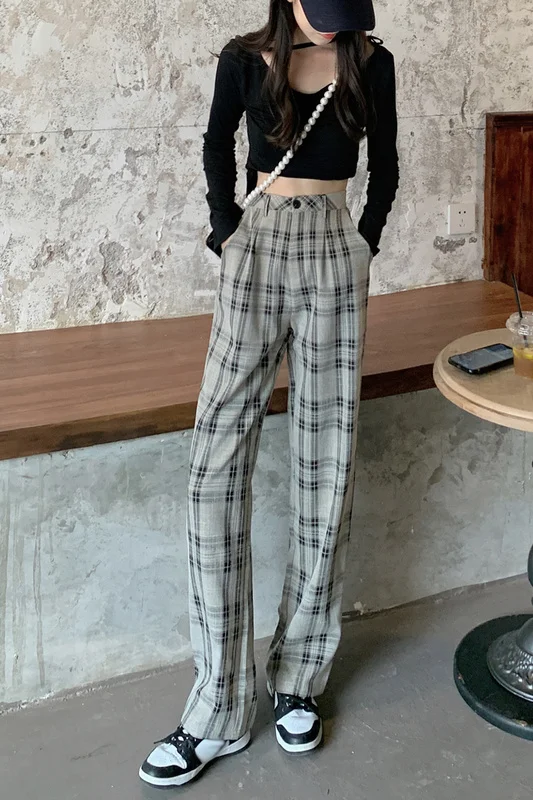 

Женские повседневные брюки до щиколотки с высокой талией и завышенной талией