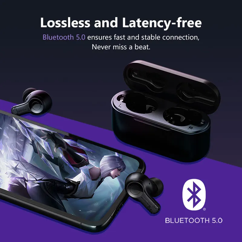 1MORE Omthing AirFree tws bluetooth наушники беспроводной проводные 4 микрофоном ENC 7 мм