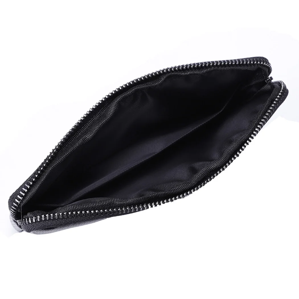 

Fireproof Storage bag Waterproof Digital Accessory 0.5 * 11 * 2CM Black Durable Practical