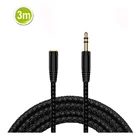 3 м разъем 3,5 мм удлинитель для аудио кабеля 3,5 штекер-Женский наушники удлинитель стерео AUX шнур для автомобиля MP3 динамик