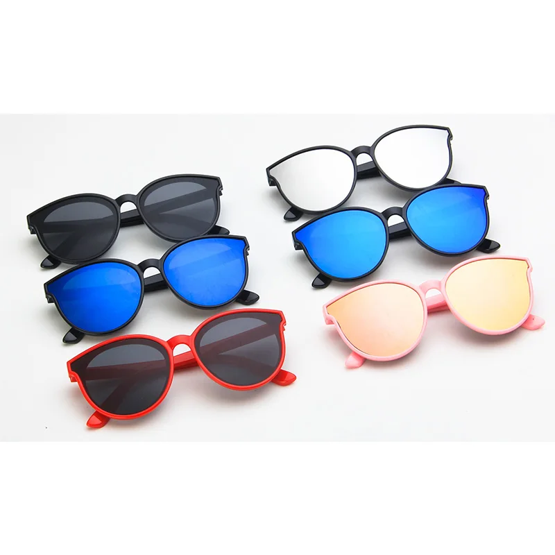 Солнцезащитные очки детские с антибликовым покрытием авиаторы UV400 Круглые