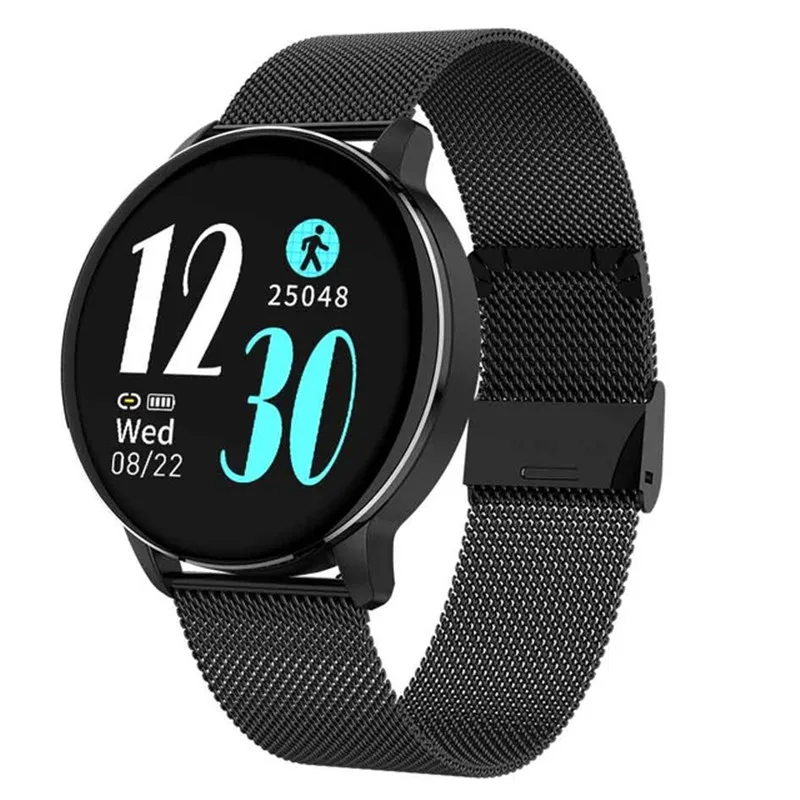 Black Steel R5 Smart Bracelet Band Bluetooth Heart Rate Monitor Fitness Tracker Smartwatch Bluetooth Waterproof For Android IOS - Цвет: Black Steel