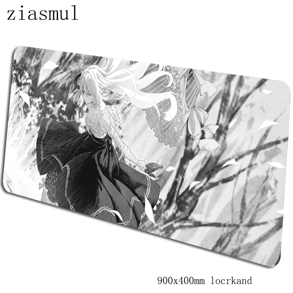 Violet evergarden коврик для мыши 90x40 см, коврики для мыши, аниме, лучший игровой коврик для мыши, геймер, толстые персонализированные коврики для мыши, клавиатура, ПК, коврик - Цвет: pattern 8