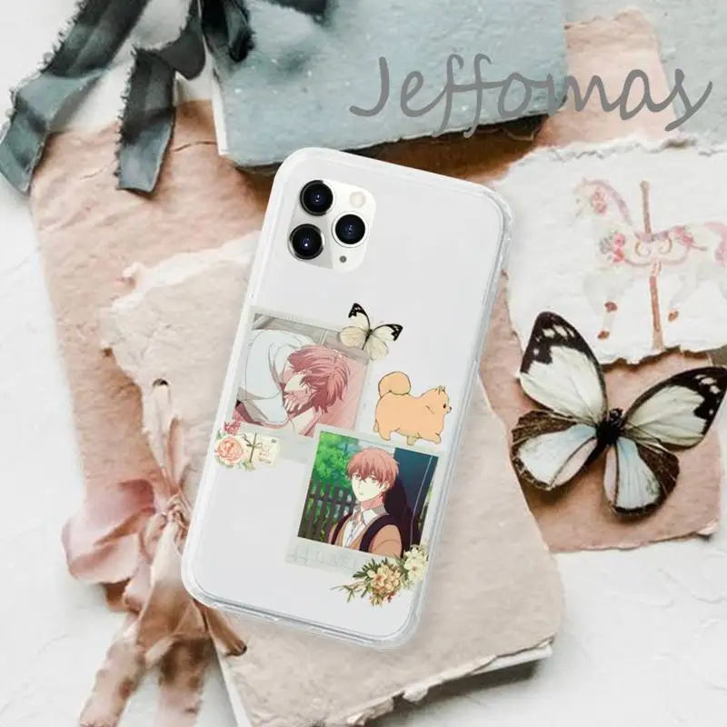 

Anime cartoon cute Given Yaoi clear Phone Case Transparent for iPhone 11 12 mini pro XS MAX 8 7 6 6S Plus X 5S SE 2020 XR
