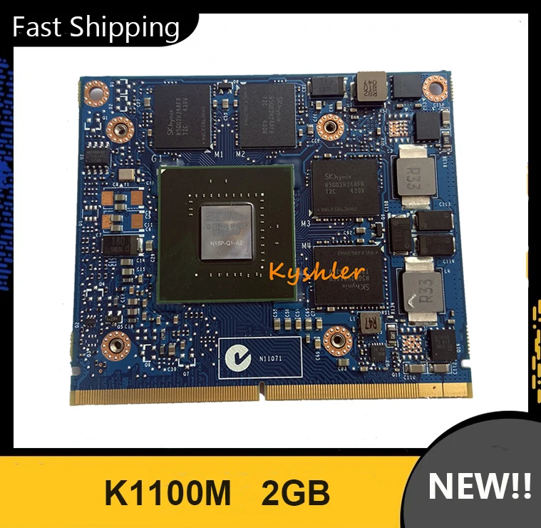 Оригинальный K1100M K 1100M видеографические карты N15P-Q1-A2 для HP Elitebook ZBOOK 15 Dell M4600 M4700 M4800