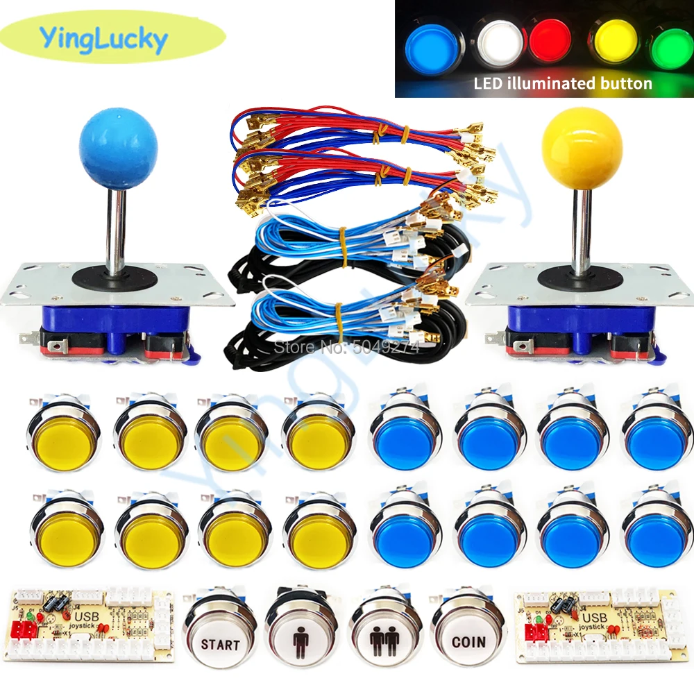 Аркадный шкаф в американском стиле набор сделай сам для 12 В светодиодная