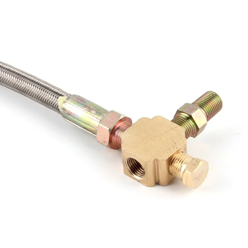 T3 T4 T3/T4 T04E T70 T66 T67 GT35 T3/60 1 GT45 турбо линия подачи масла 1/8 NPT 4AN|Подача и обработка
