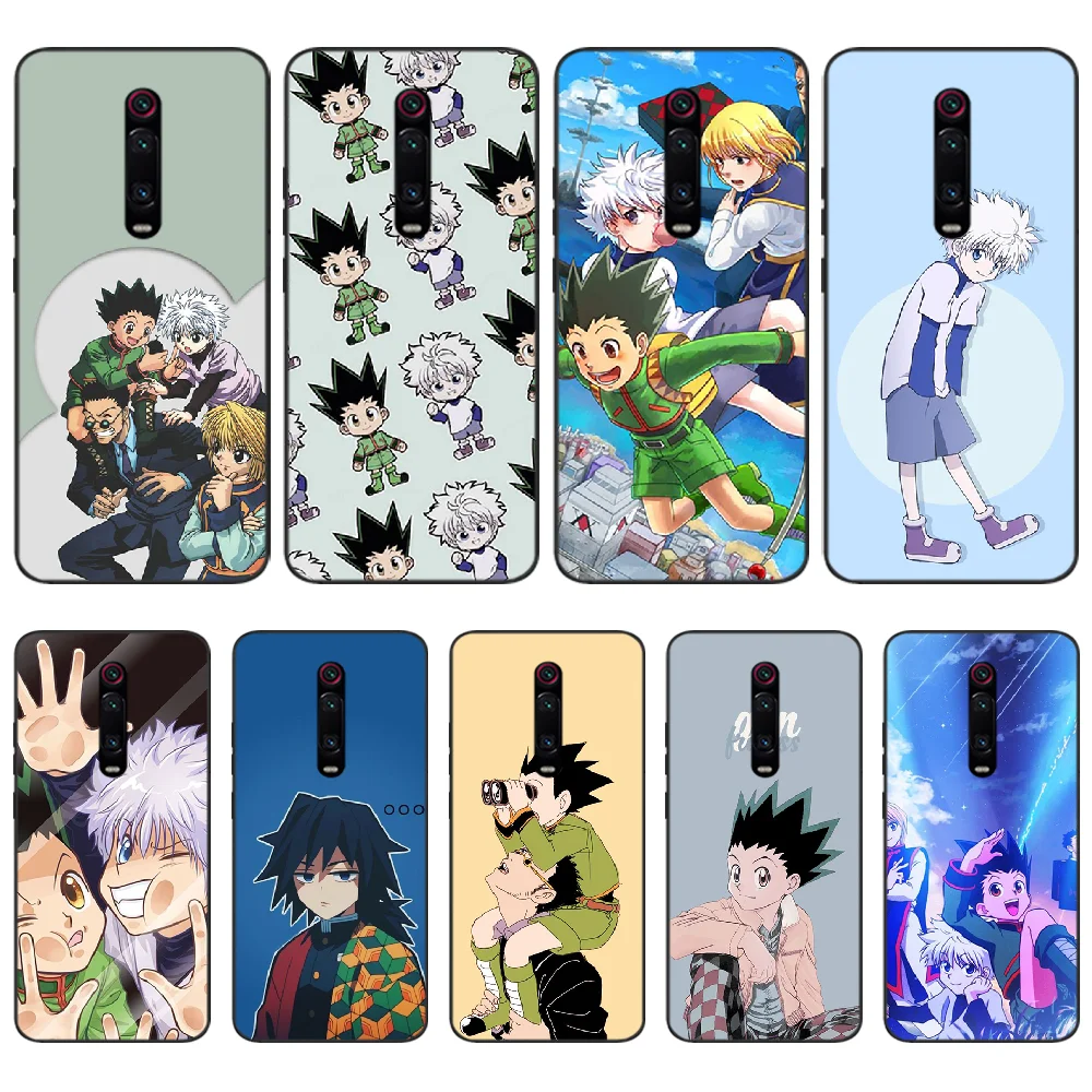 Мягкий черный чехол для телефона Viviana Hunter X Anime Redmi K20 Note4 4X 5 5A 6 6PRO 7 8