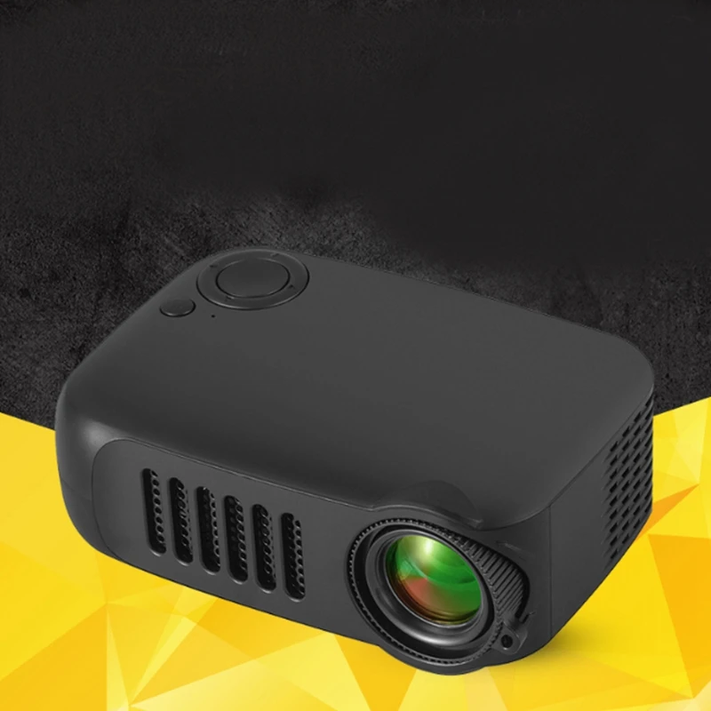 

A2000 HD Home Projector 1080P HD Picture Quality Mini Portable Projector Home Office Theater EU Plug
