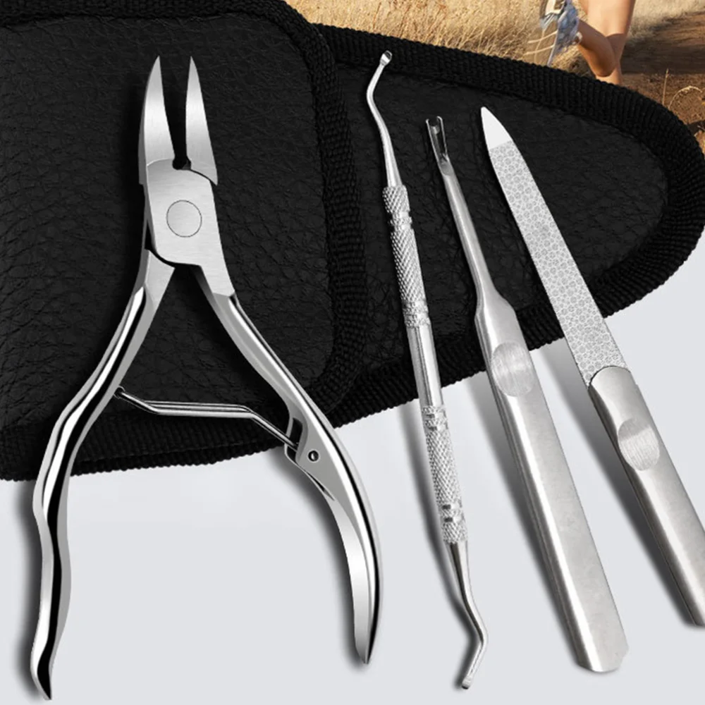 

1 Set Stainless Steel Manicure Pedicure Tool Sturdy Nail Clipper (Silver)