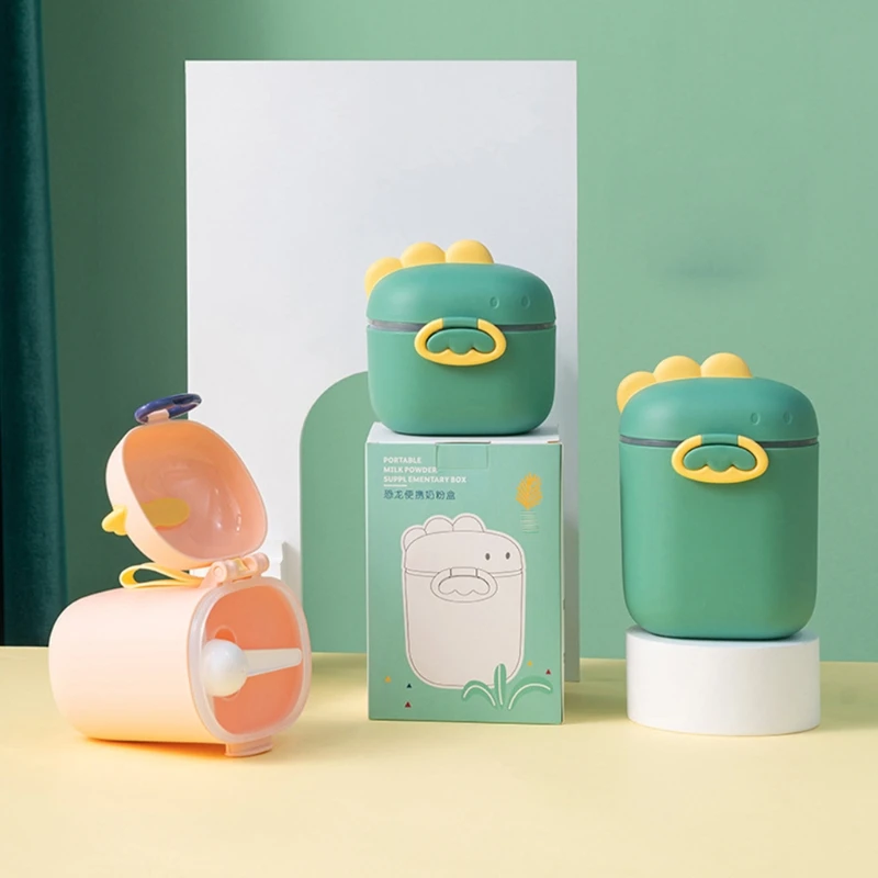 

400ml/800ml Baby Formula Dispenser with Scoop Milk Powder Storage Box Infant Essential Cereal Snacks Container