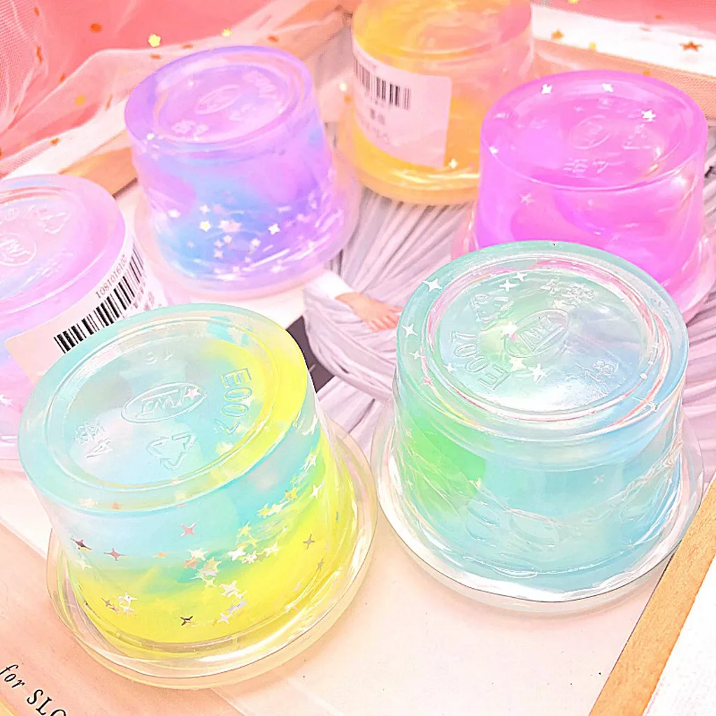 Нетоксичный кристаллический грунт мягкая грязь Цвет грязи игрушка для снятия