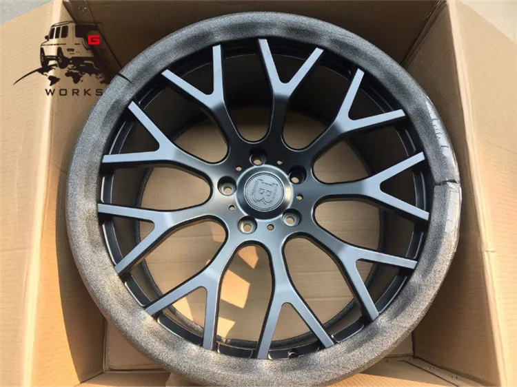 G класс W463 алюминиевый сплав кованые 2" W463 колеса B стиль-2 черный и серебристый для W463 колеса круглый год