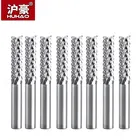 HUHAO карбидные вольфрамовые кукурузные Фрезы с ЧПУ концевые фрезы фрезерные станки 3,175 мм 4 мм 6 мм