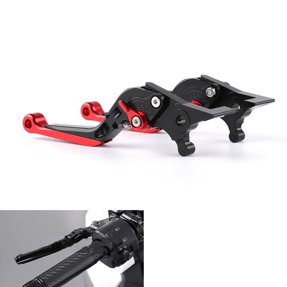 

For Yamaha Nmax 155 2015 2016 2017 2018 Motorcycle Accessories CNC Aluminum Alloy Folding Extendable Brake Clutch Levers