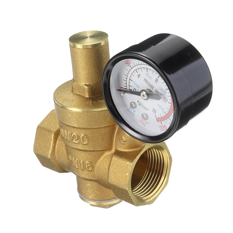 Mayitr прочный DN20 3/4 &quotрегулируемый латунный редукторный клапан для водопроводной