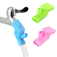high elastic silicone water tap extension sink faucet extenders water nozzle children washing device bathroom kitchen products