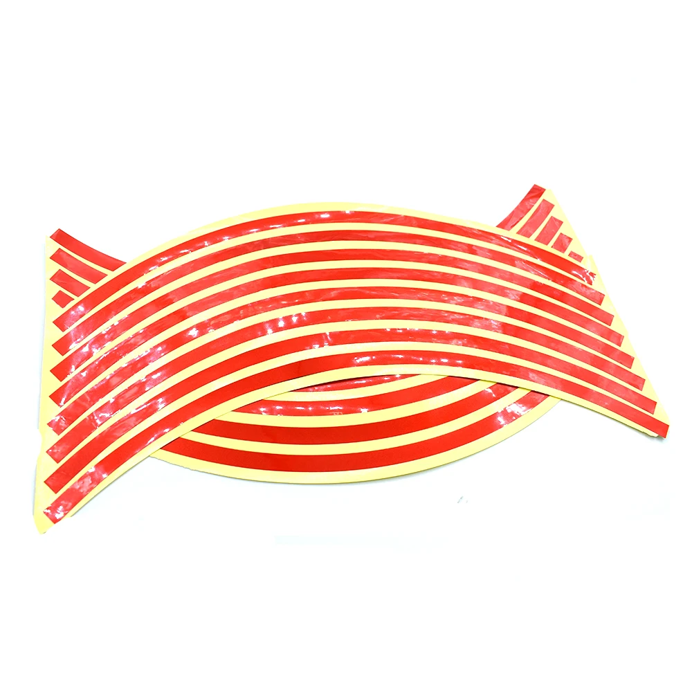 Мотоцикл Стиль Ступица колеса шины Светоотражающая наклейка на машину