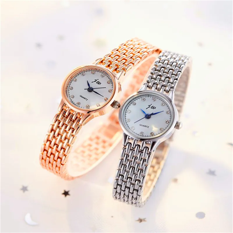 

Women Quartz Watch Analog Wrist Small Dial Delicate Watch Luxury Business Watches GD Fashionable Delicate Charming Ladies Watch