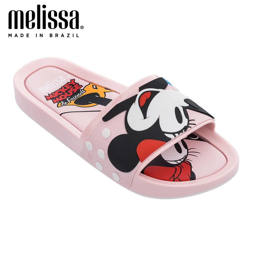 Melissa/летние шлепанцы Пляжные для друзей и сада Женские прозрачные сандалии