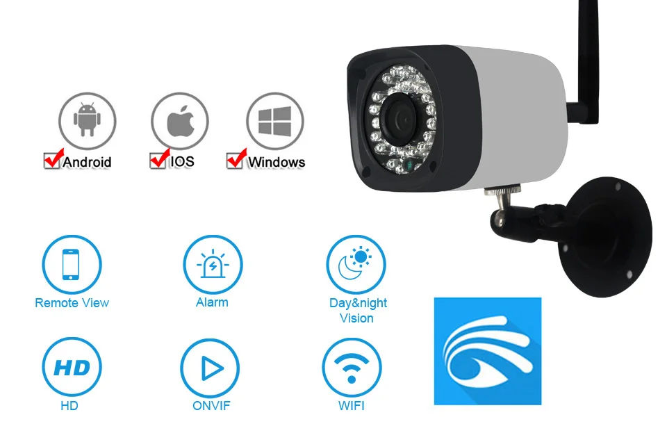 Новая беспроводная мини WiFi камера HD 1080P ИК ночного видения Домашняя безопасность ip-камера CCTV камера обнаружения движения Yoosee View
