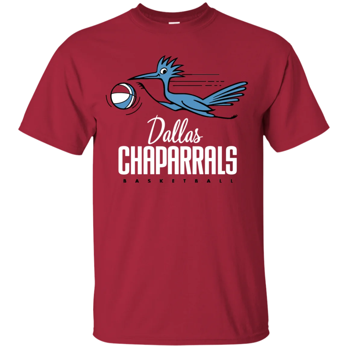 Dallas Chaparrals ABA баскетбол ретро 1970-х 70-х Техасский Джерси логотип Thr мультфильм