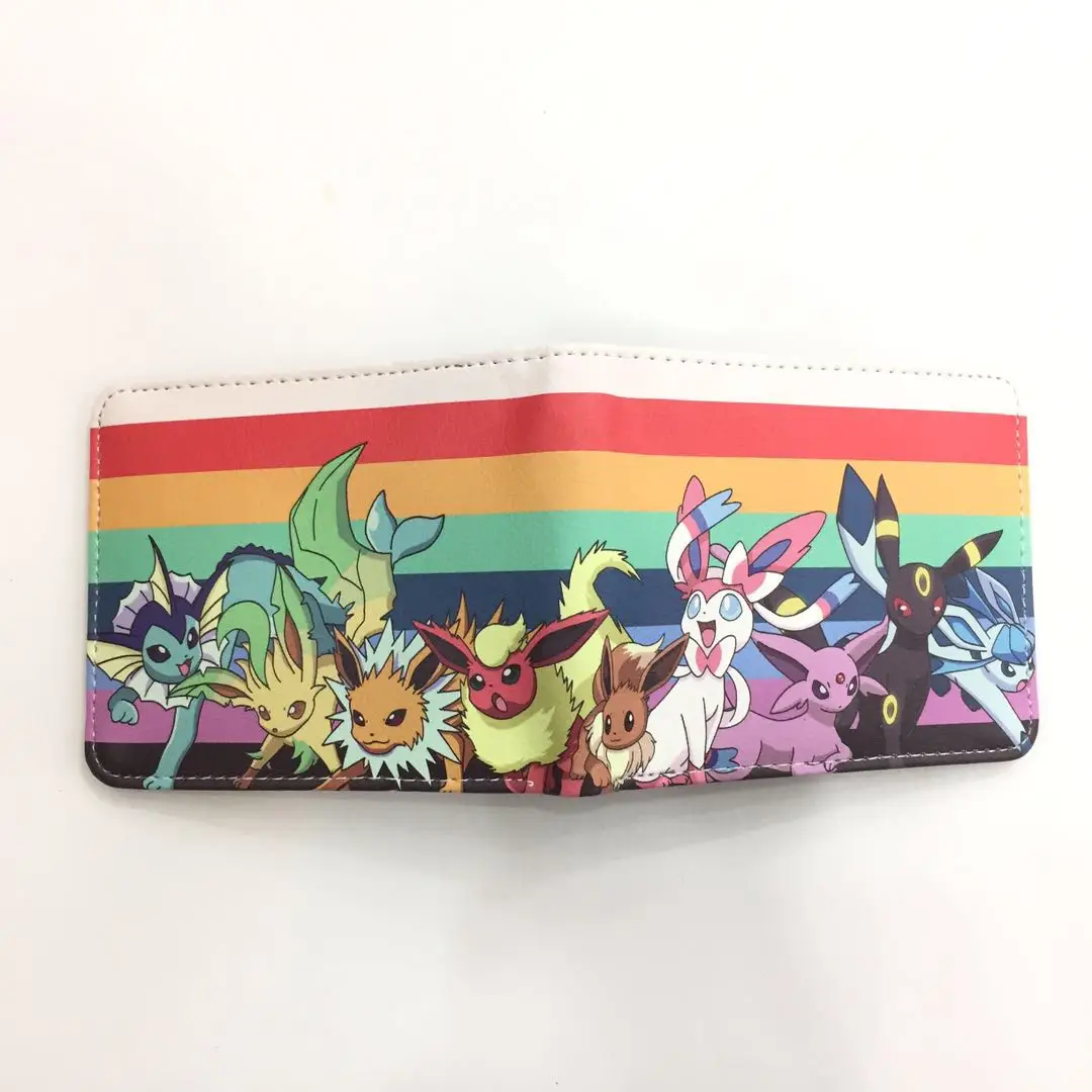Популярный кошелек из японского аниме с героями мультфильмов милый короткий
