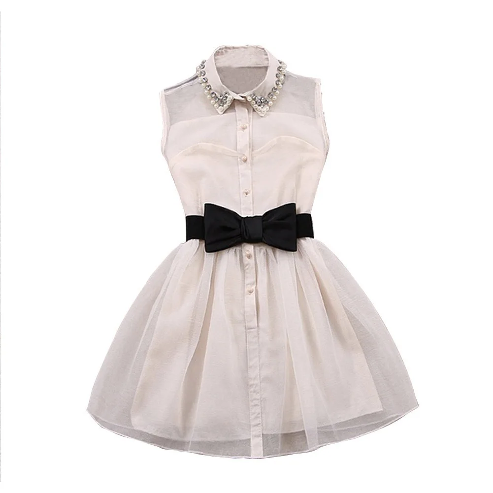 

Модное женское летнее повседневное вечернее коктейльное короткое мини-платье без рукавов