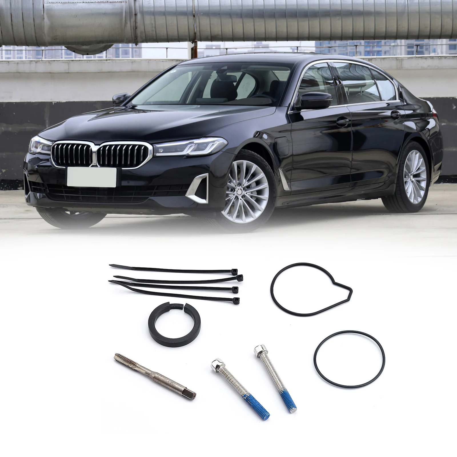 

Комплект для ремонта насоса компрессора с воздушной подвеской, широко совместимое кольцо насоса компрессора, аксессуары для ремонта автом...