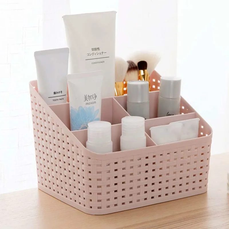 Ротанговая косметическая коробка для хранения туалетный столик отделочная