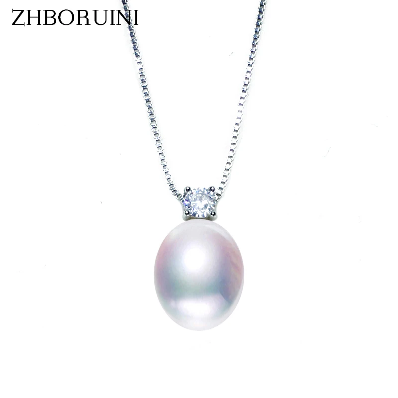 ZHBORUINI 2019 новое ожерелье жемчужные ювелирные изделия натуральный пресноводный
