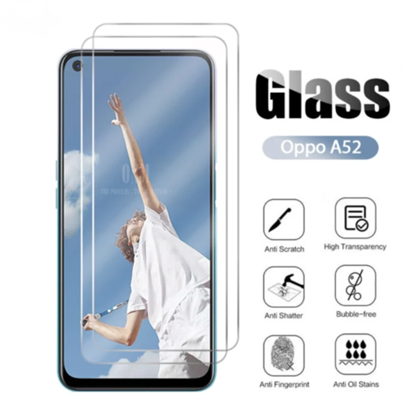 

3 шт., защитное закаленное стекло для OPPO A52, для OPPO A 52 2020