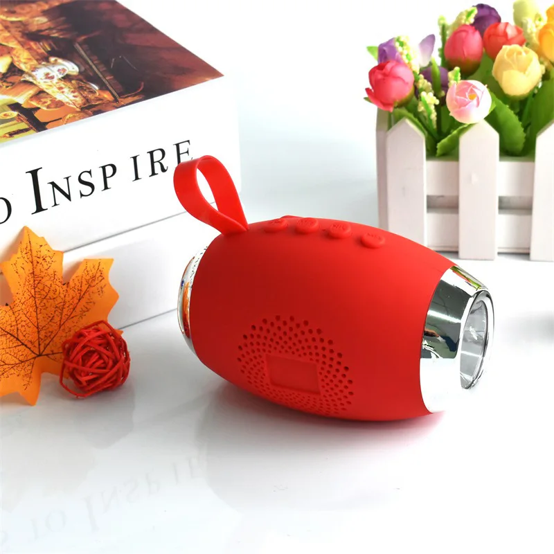 Новый экзотический портативный мини уличный Фонарик Bluetooth динамик беспроводная